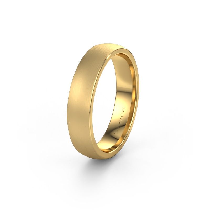 Wedding ring WH0100M25BM 585 gold ±5 x 2 mm