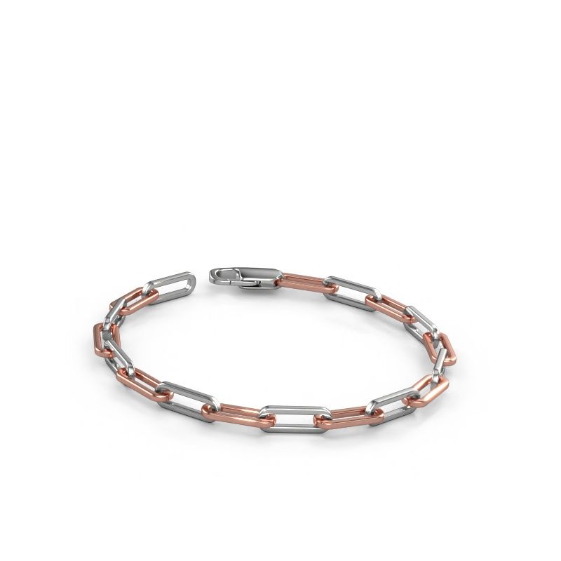 Armband CFE sqr 5.0 585 witgoud ±5 mm