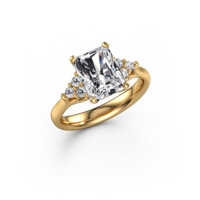 Verlovingsring Monika RAD 585 goud diamant 2.50 crt