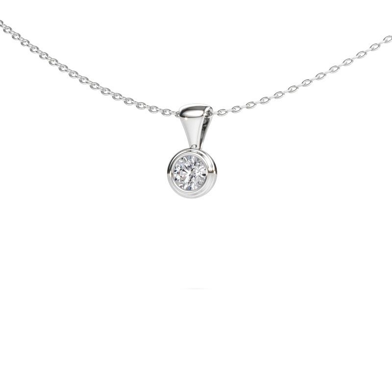 Pendant Lieke 950 platinum lab grown diamond 0.25 crt