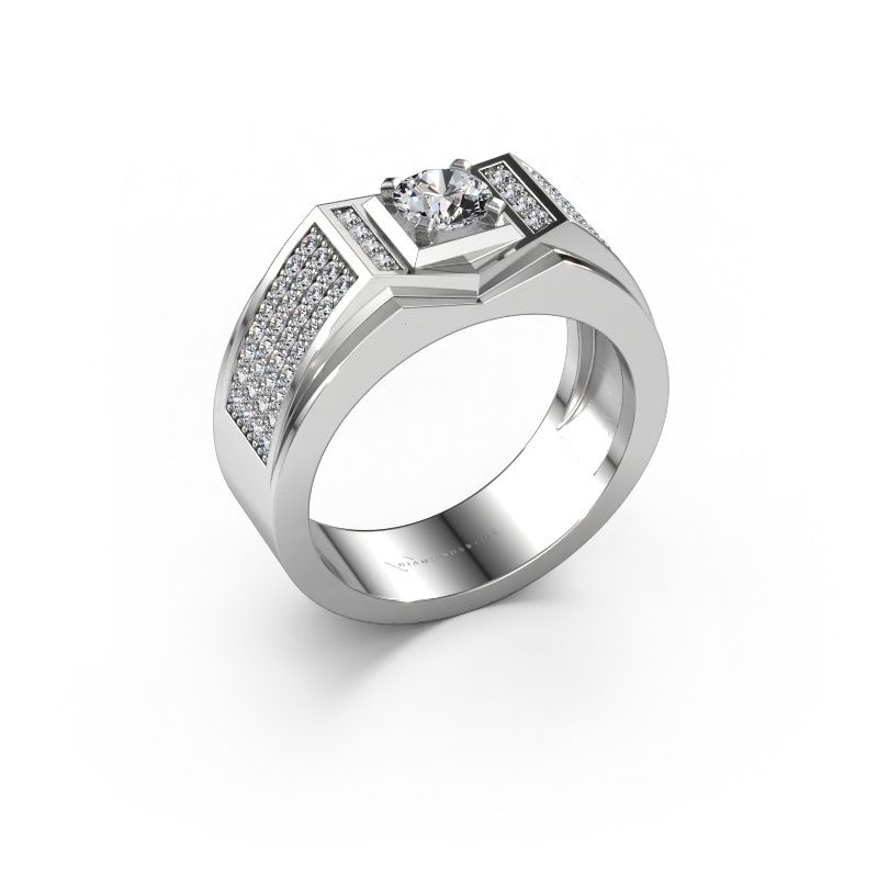 Anello da uomo Marcel 950 platino diamante lab grown 1.04 crt
