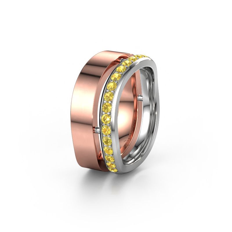 Ehering WH6008L18BP 585 Roségold Gelb Saphir ±10x2 mm