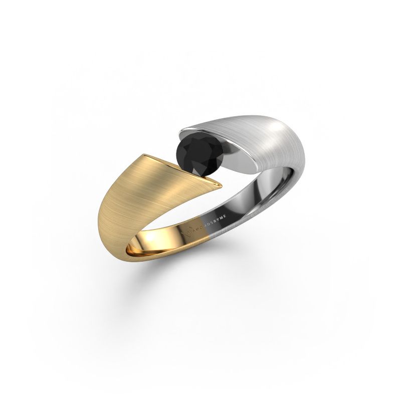 Ring Hojalien 1 585 gold black diamond 0.36 crt