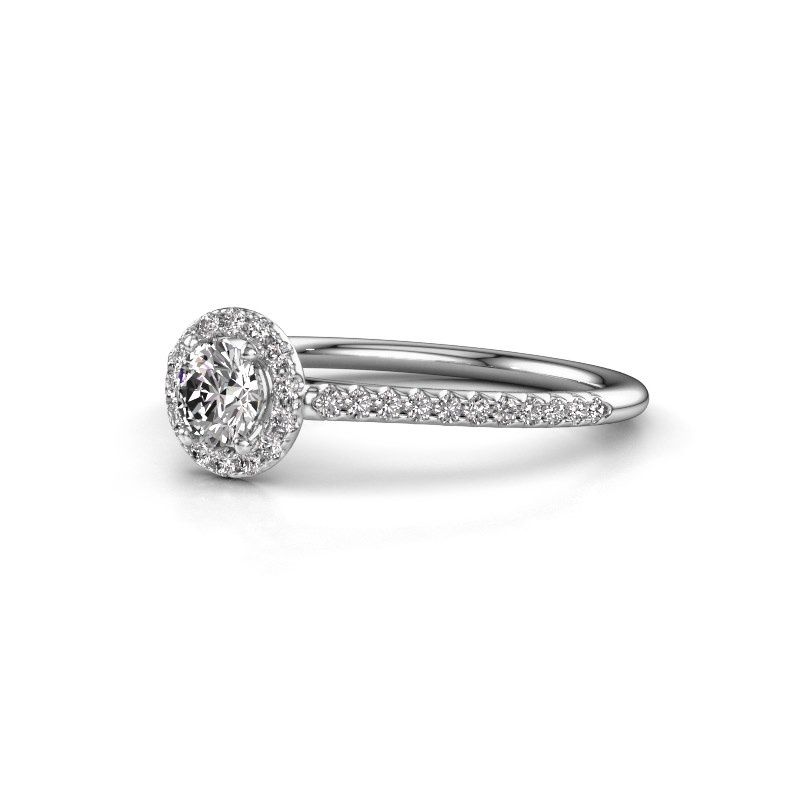 Image of Engagement ring seline rnd 2<br/>585 white gold<br/>Diamond 0.541 crt