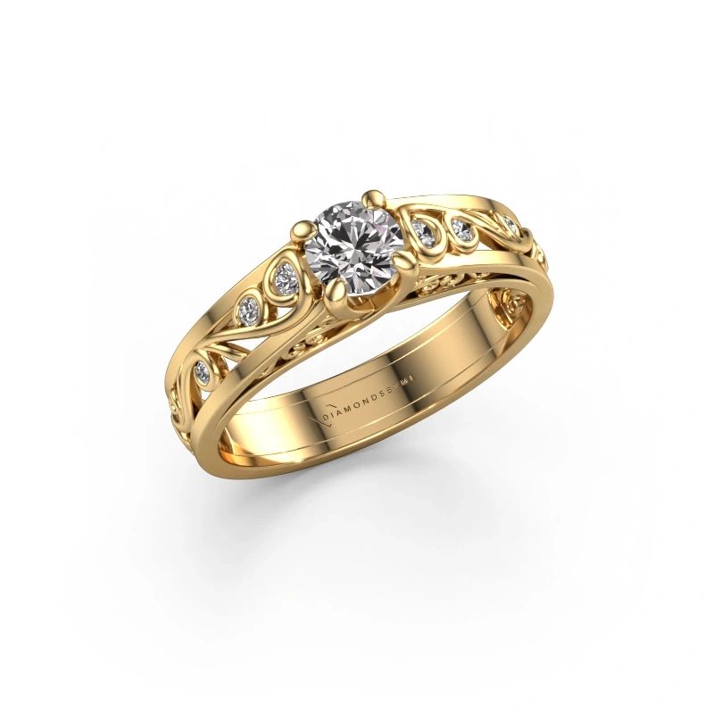Ring Quinty 585 Gold Diamant 0.485 crt