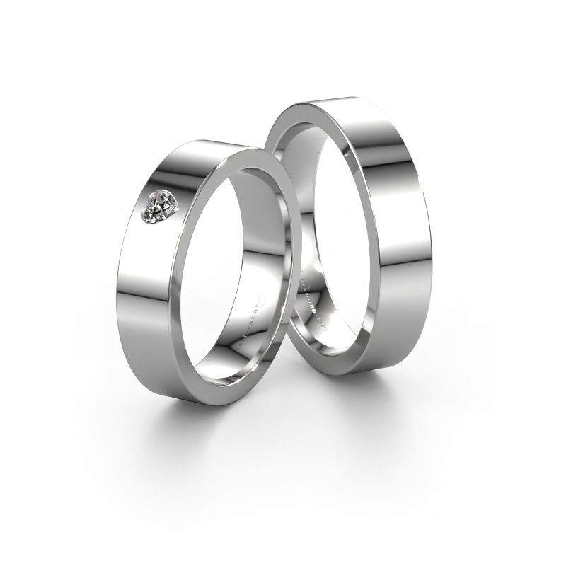 Eheringe set WH0101LM15BPHRT ±5x2 mm 14 Karat Gold
