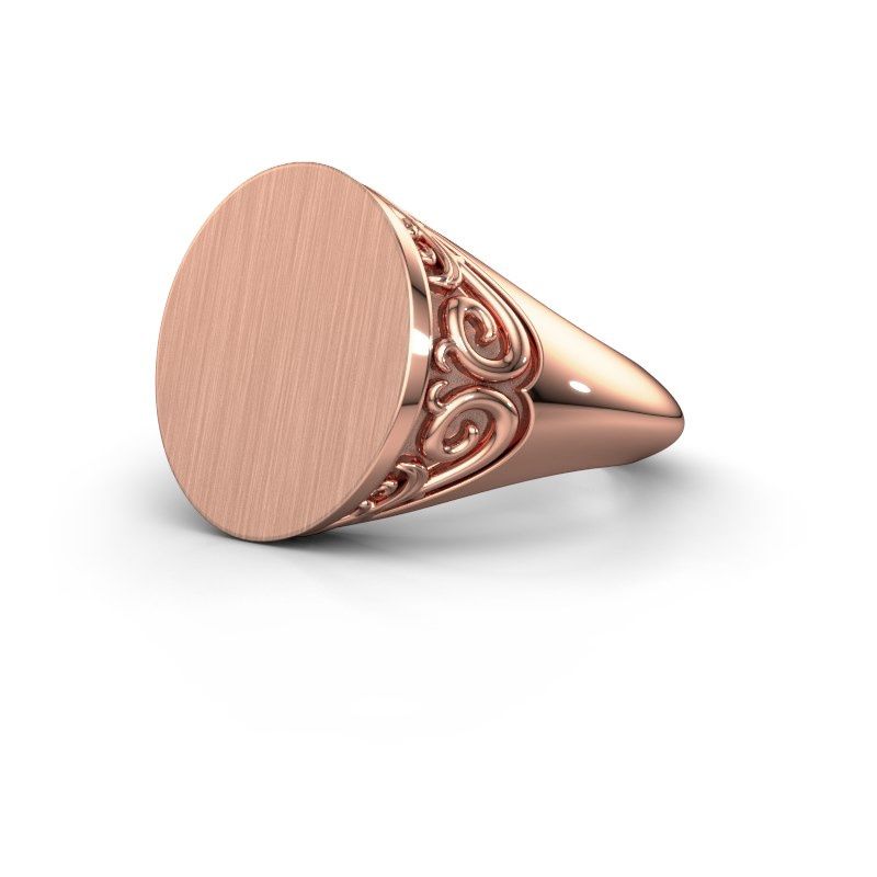 Image of Men's ring jelle 4<br/>585 rose gold