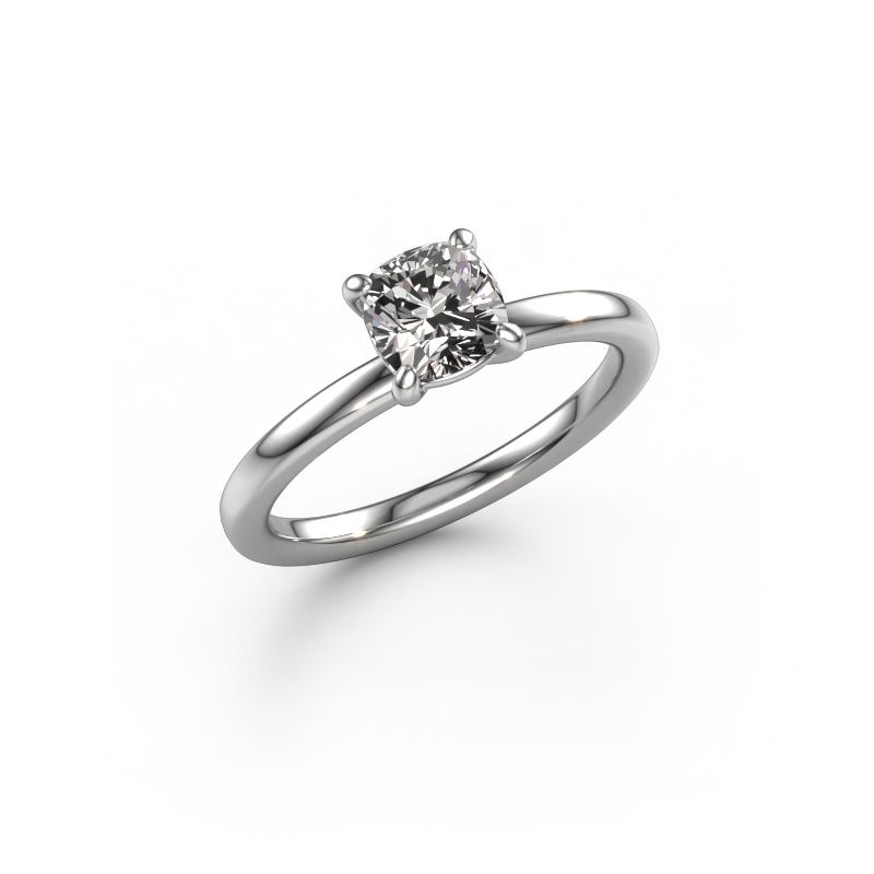 Engagement ring Simone CUS 1 950 platinum diamond 1.00 crt