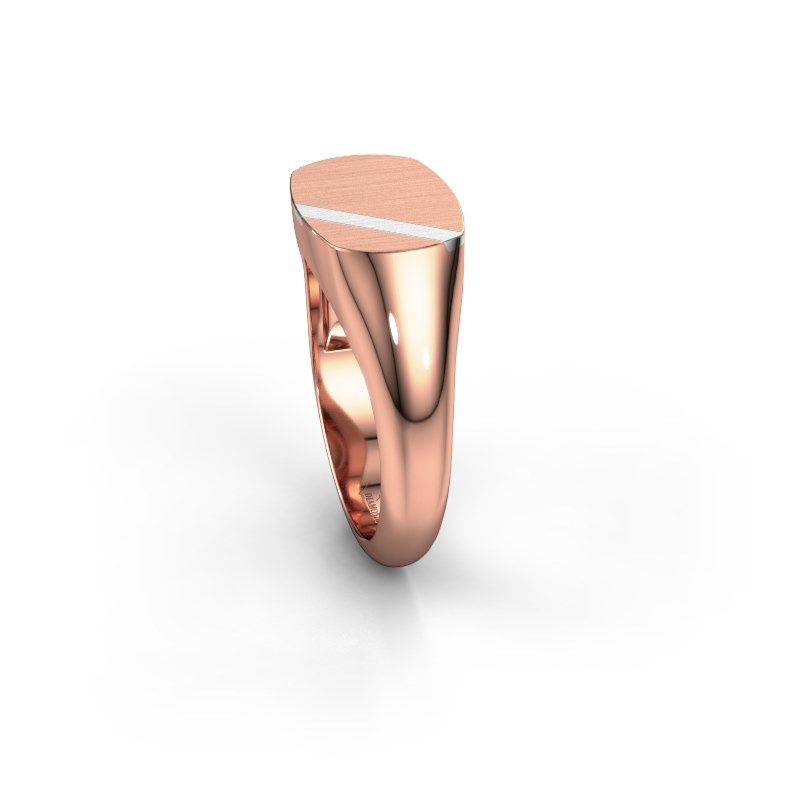 Afbeelding van Heren ring Bram 1 585 rosé goud