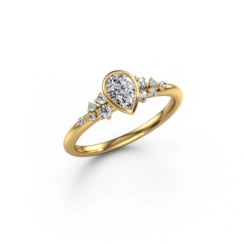Verlobungsring Aliyah PER 585 Gold Diamant 0.583 crt