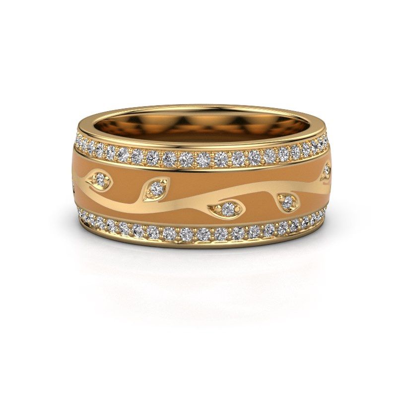 Image of Wedding ring WH3051L28B<br/>585 gold ±8x2 mm