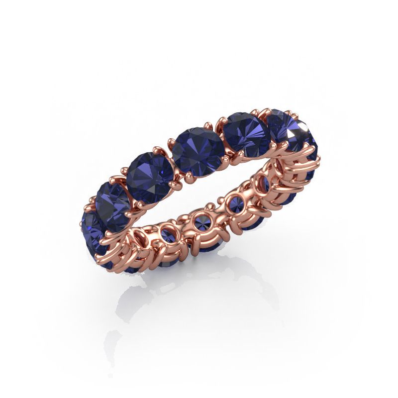Ring Vivienne 4.7 585 Roségold Saphir 4.7 mm