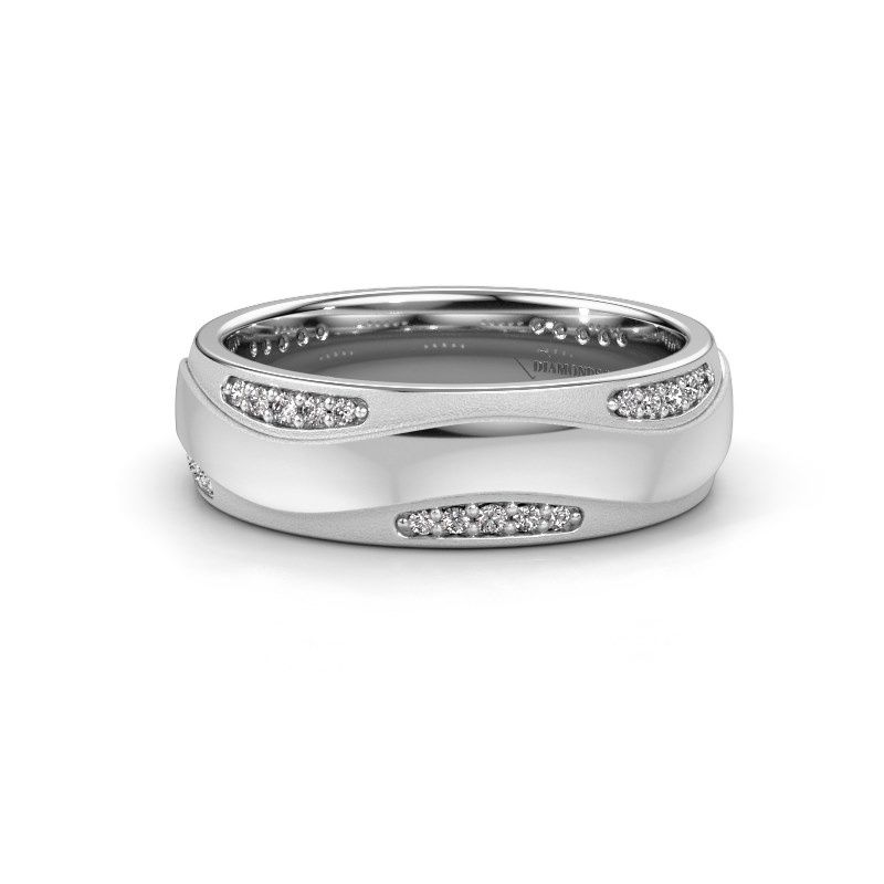 Image of Wedding ring WH2062L26BM<br/>950 platinum ±6x2 mm<br/>Lab-grown diamond