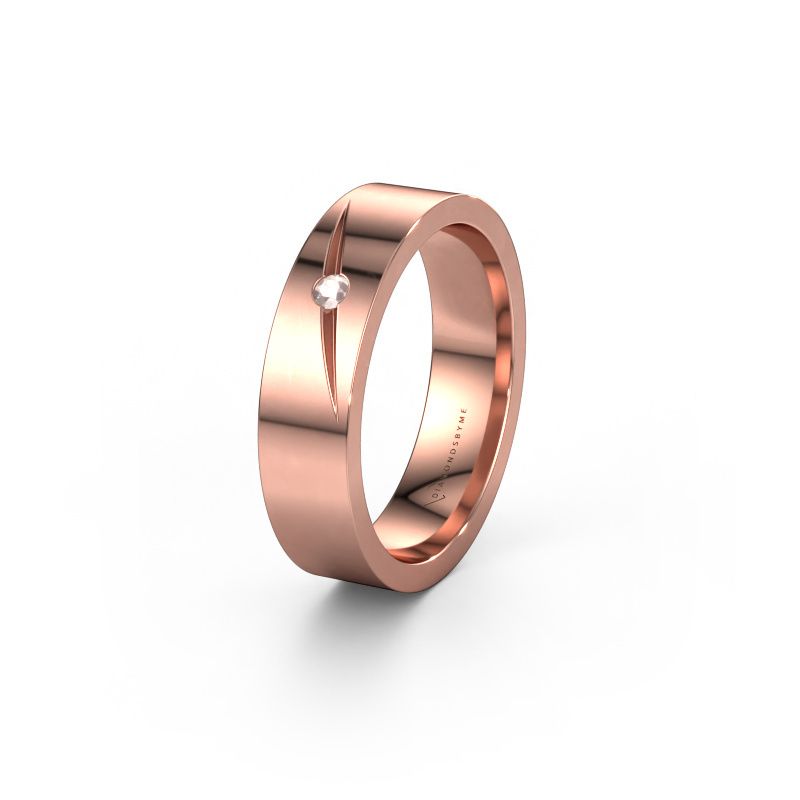 Ehering WH0170L15A 585 Roségold Morganit Champagner ±5x1.7 mm