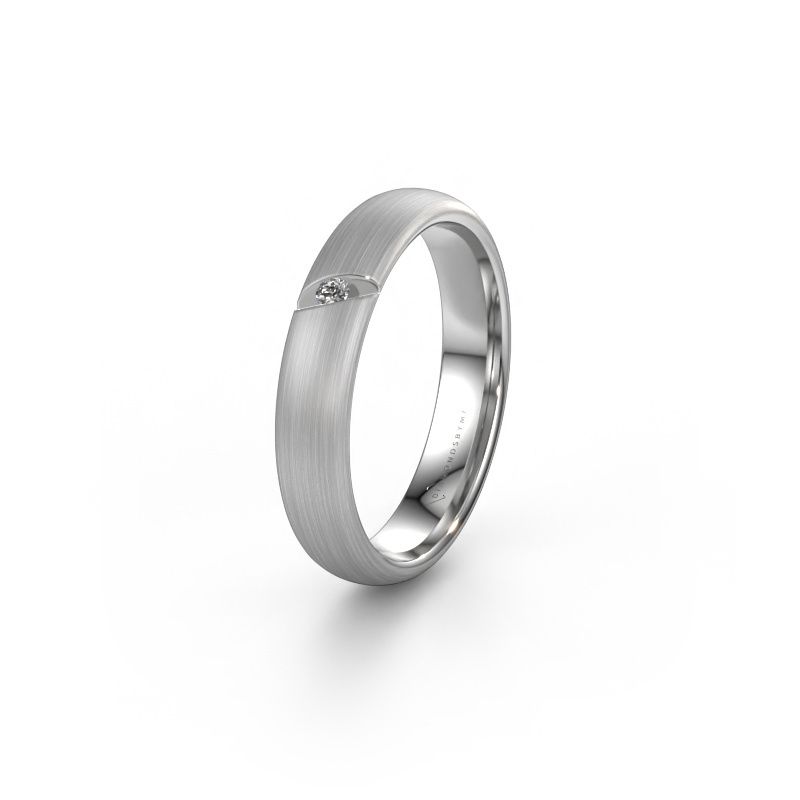 Ehering WH0176L34AP 585 Weißgold Diamant ±4x1.7 mm