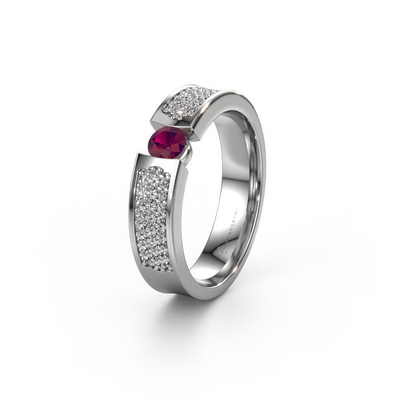 Alliance WH2100L 950 platine rhodolite ±5x3 mm