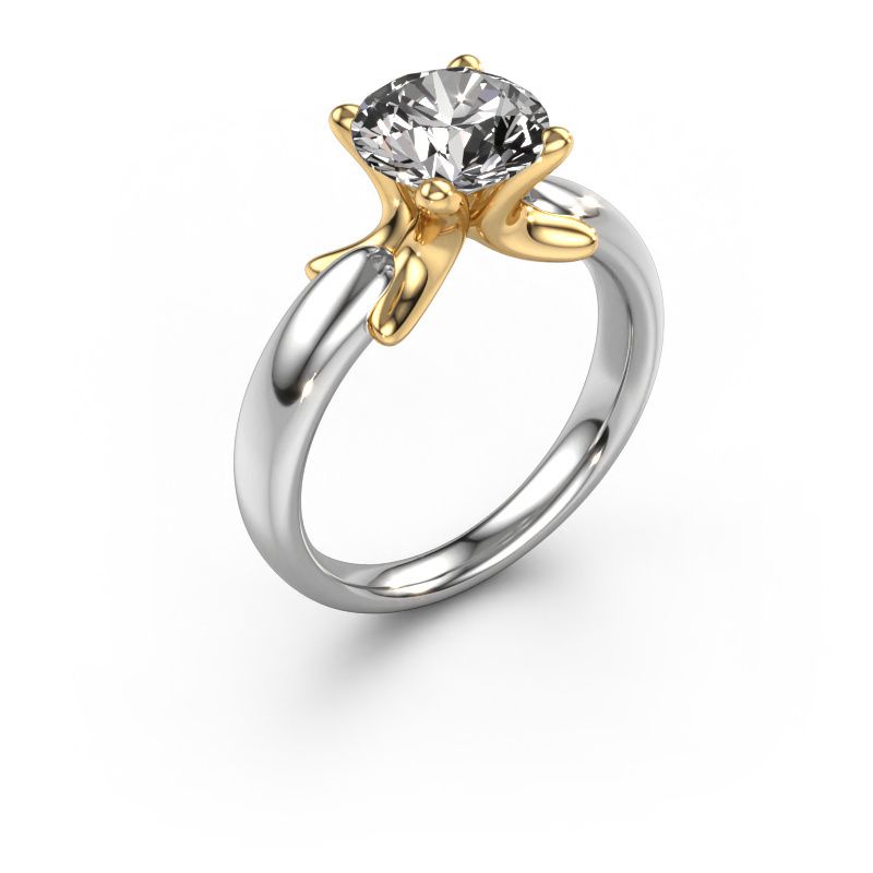 Ring Jodie 585 white gold lab-grown diamond 2.00 crt