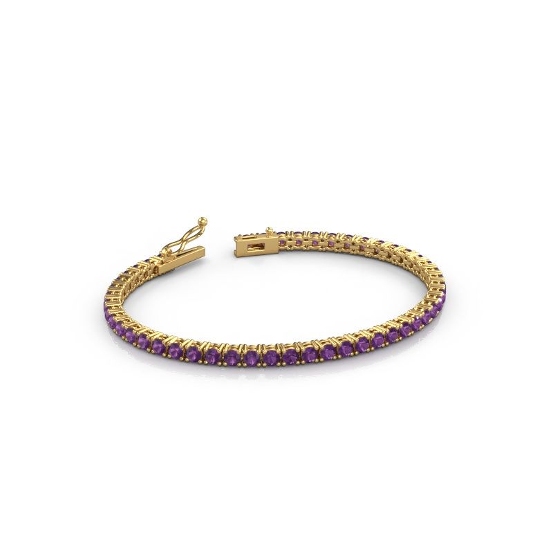 Tennisarmband Shirley 3.0 585 Gold