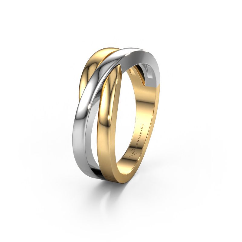 Huwelijksring WHM0361M 585 goud ±8x3 mm