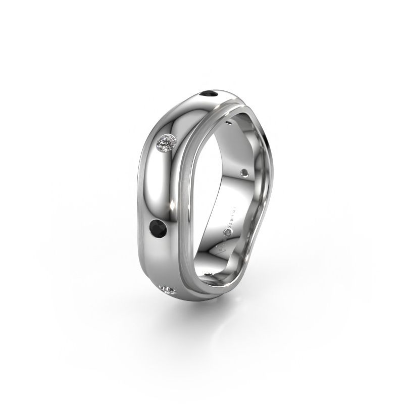 Alliance WH2051L26DP 950 platine diamant noir ±6x2.4 mm