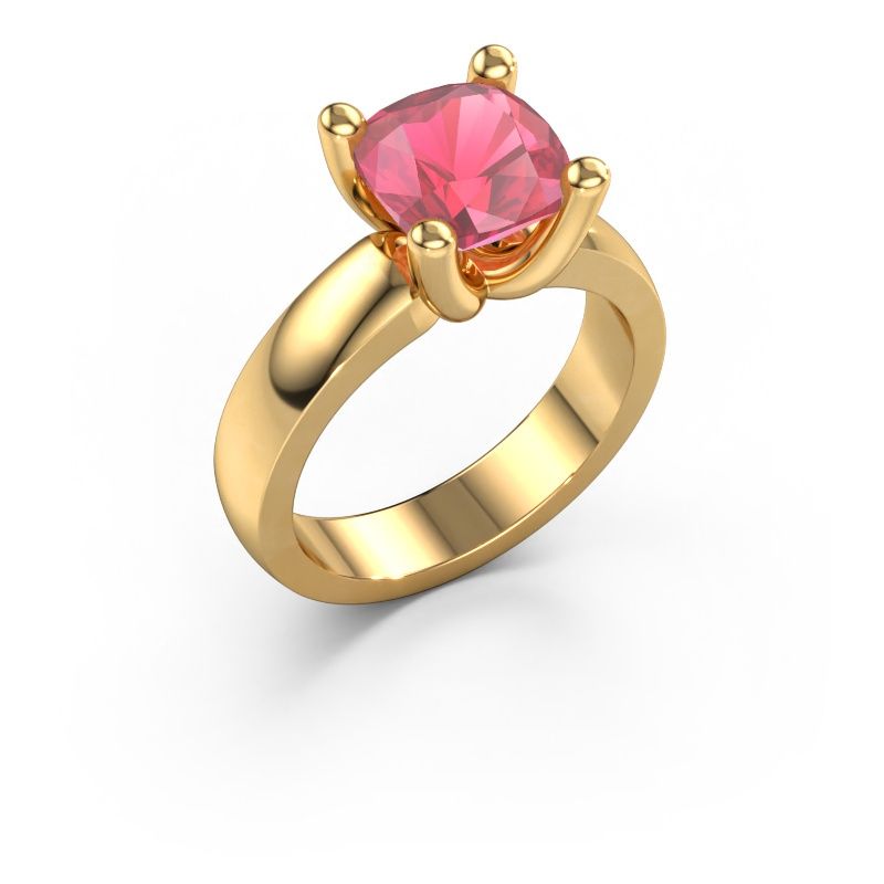 Ring Clelia CUS 585 gold tourmaline pink 8 mm