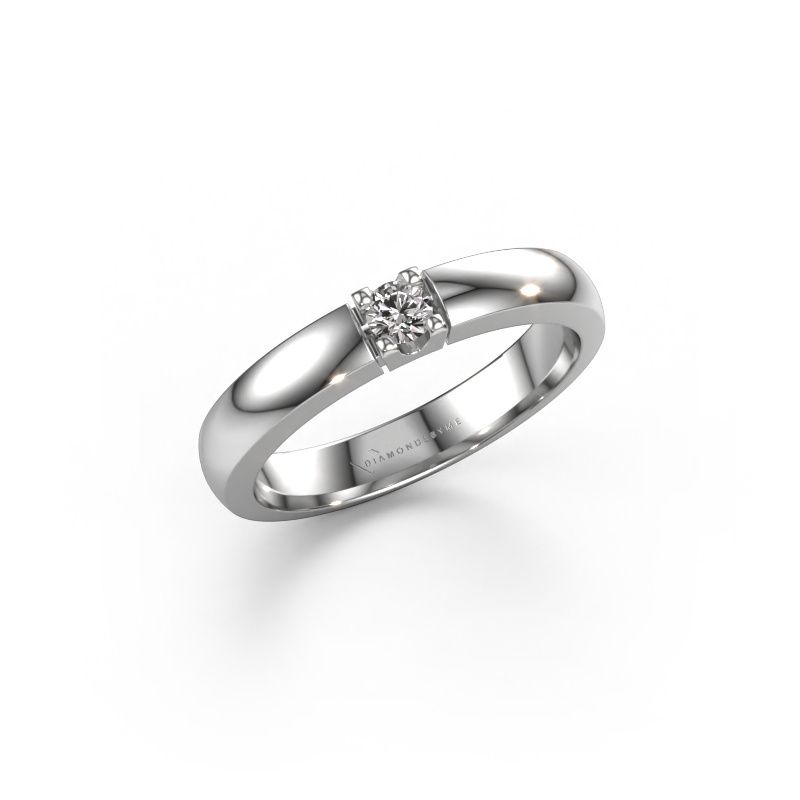 Ring Rianne 1 950 Platin Zirkonia 3 mm