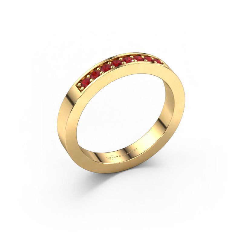 Vorsteckring Loes 5 585 Gold Rubin 1.7 mm