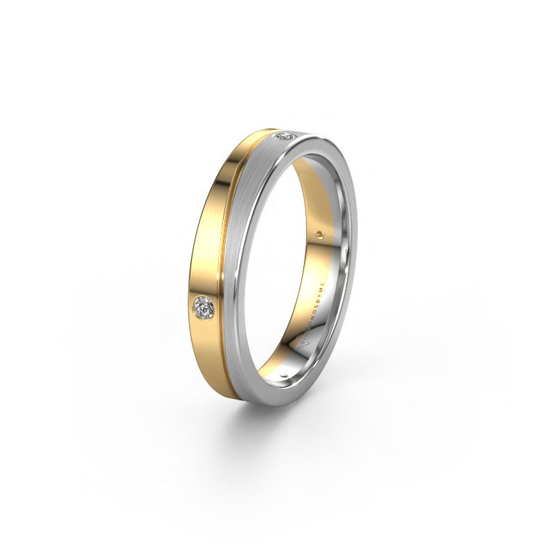 Alliance WH0901L14APM 585 or jaune diamant synthétique ±4 x 1,7 mm