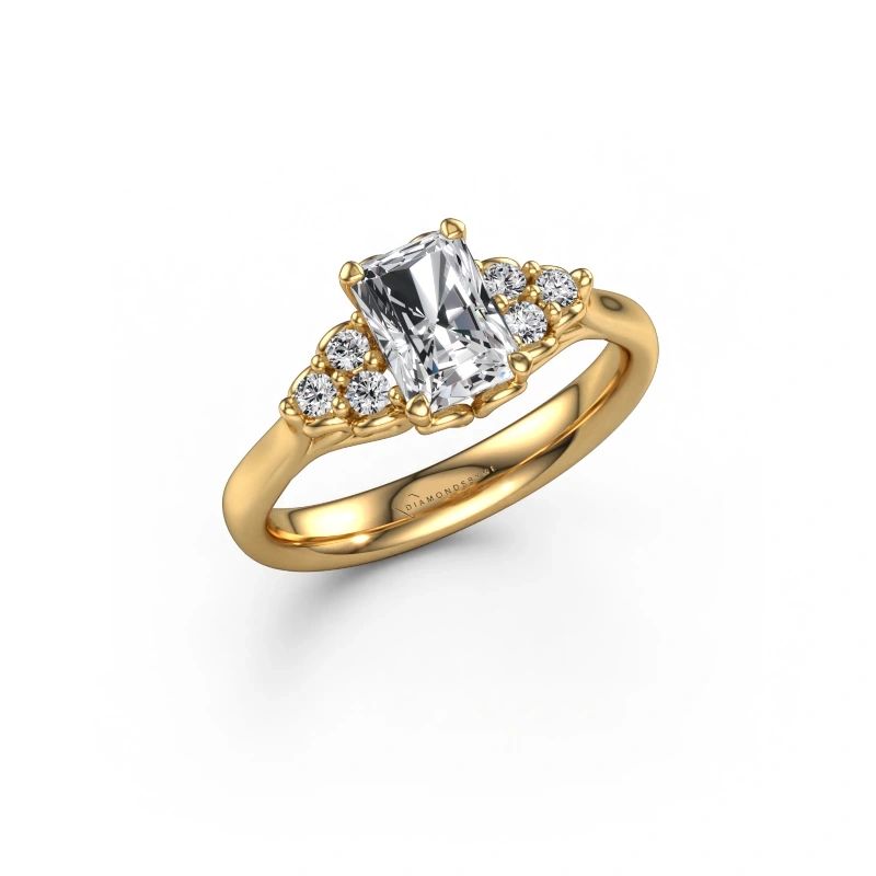 Verlobungsring Myrna RAD 585 Gold Lab-grown Diamant 1.15 crt