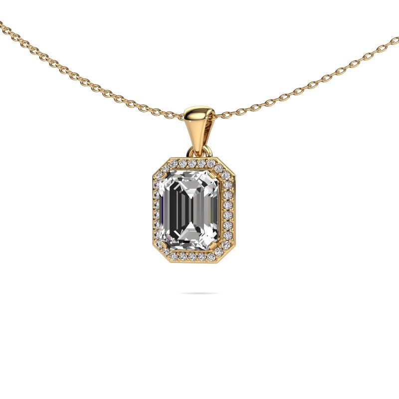 Pendant Dodie 585 gold lab grown diamond 1.88 crt