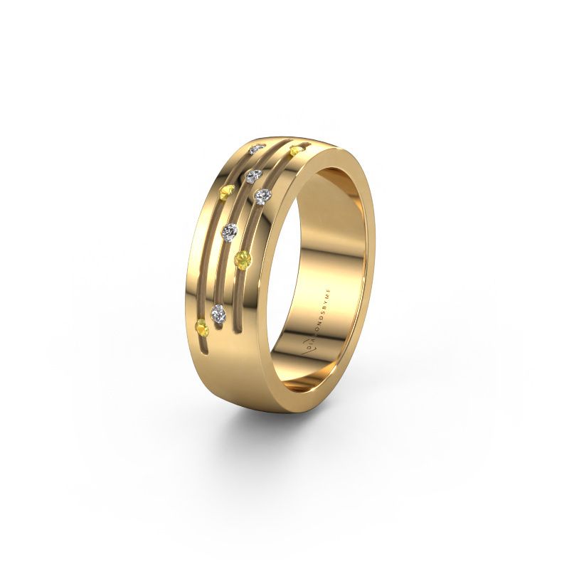 Alliance WH0134L26B 585 or jaune saphir jaune ±6x2 mm