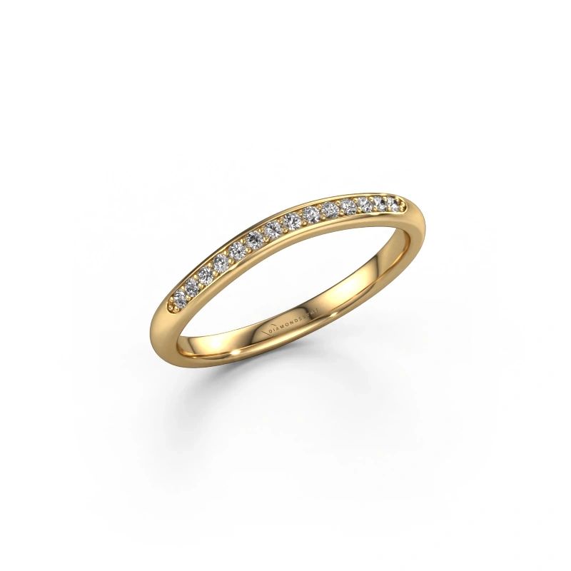 Vorsteckring SR20A4H 585 Gold Diamant 0.113 crt