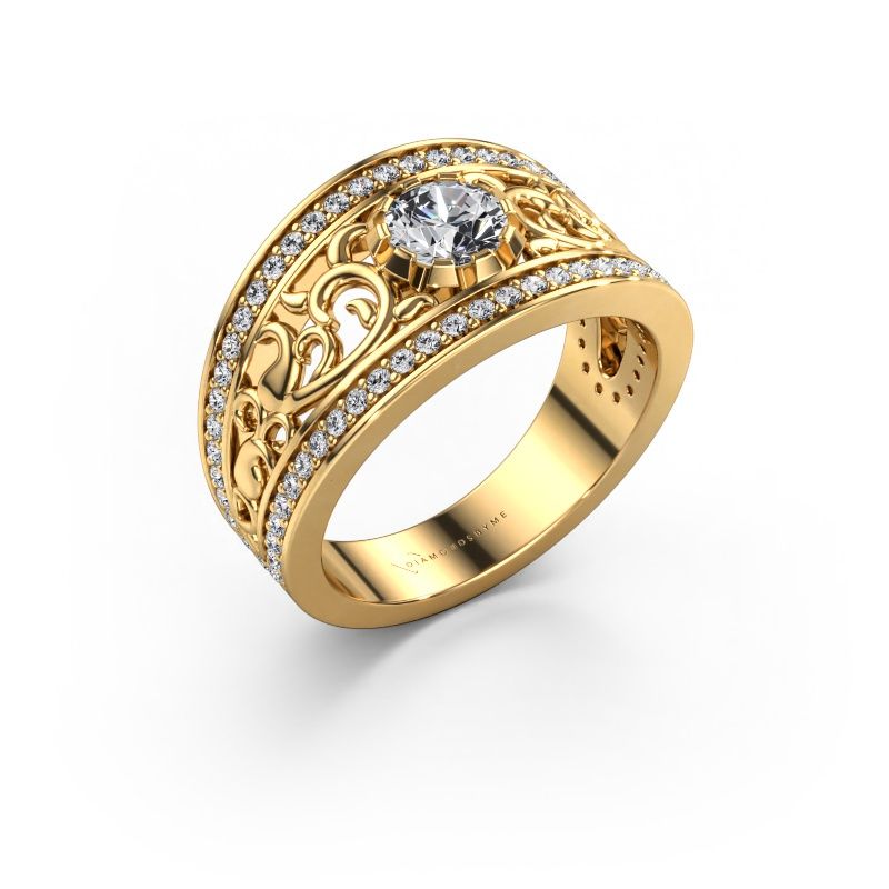 Ring Marilee 585 gold lab grown diamond 0.956 crt