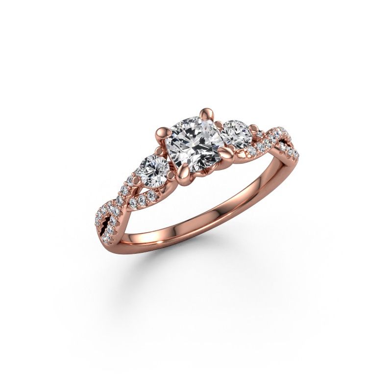Verlobungsring Marilou CUS 585 Roségold Diamant 1.060 crt