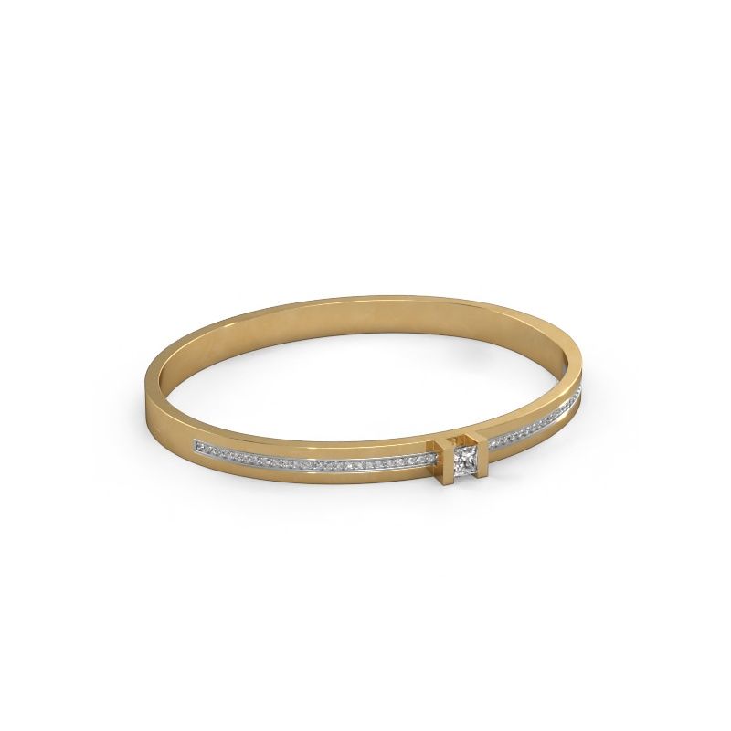 Bracelet Desire 585 gold zirconia 4 mm