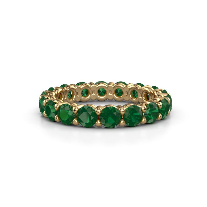 Bild von Ring heddy rnd 3.4<br/>585 Gold<br/>Smaragd 3.4 mm