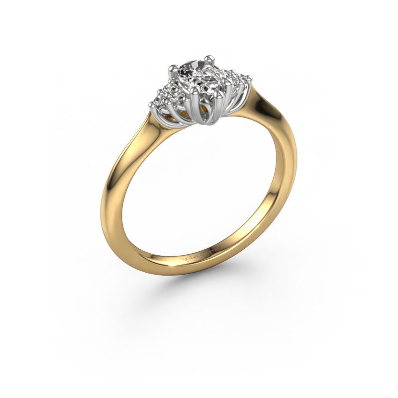 Verlovingsring Felipa PER 585 goud diamant 0.765 crt