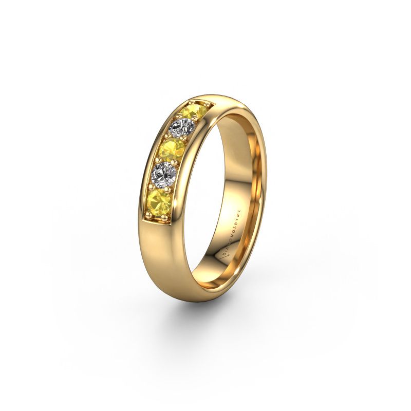 Ehering WH0111L35BP 585 Gold Gelb Saphir ±5x2 mm