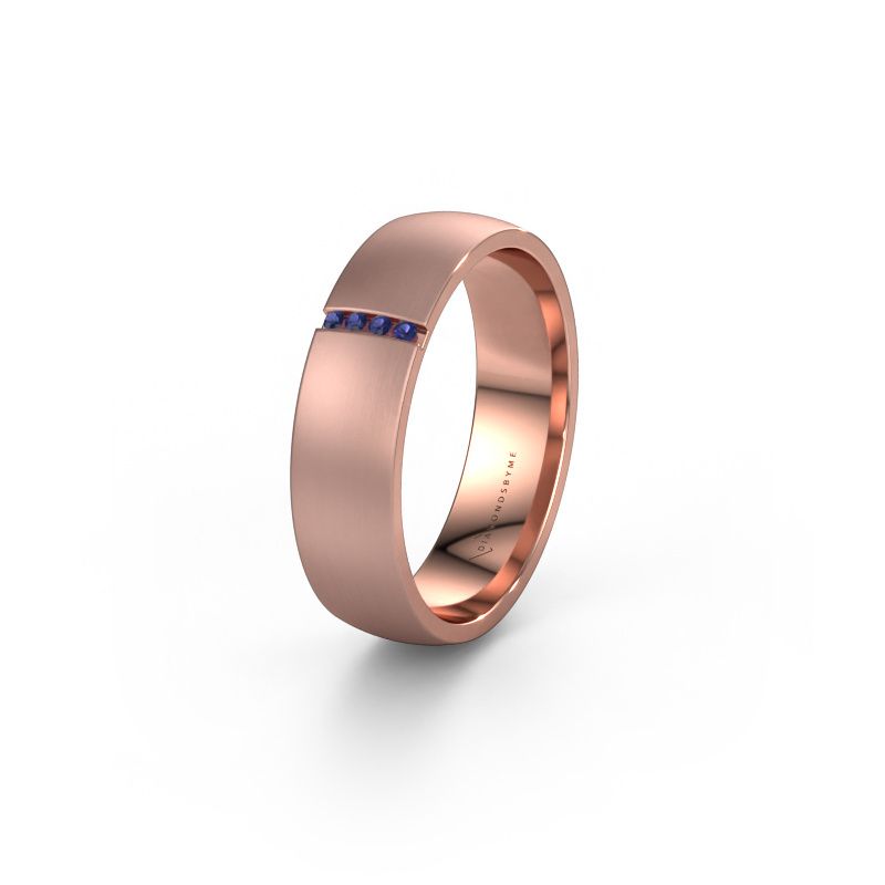 Ehering WH0154L25XM 585 Roségold Saphir ±5x1.4 mm