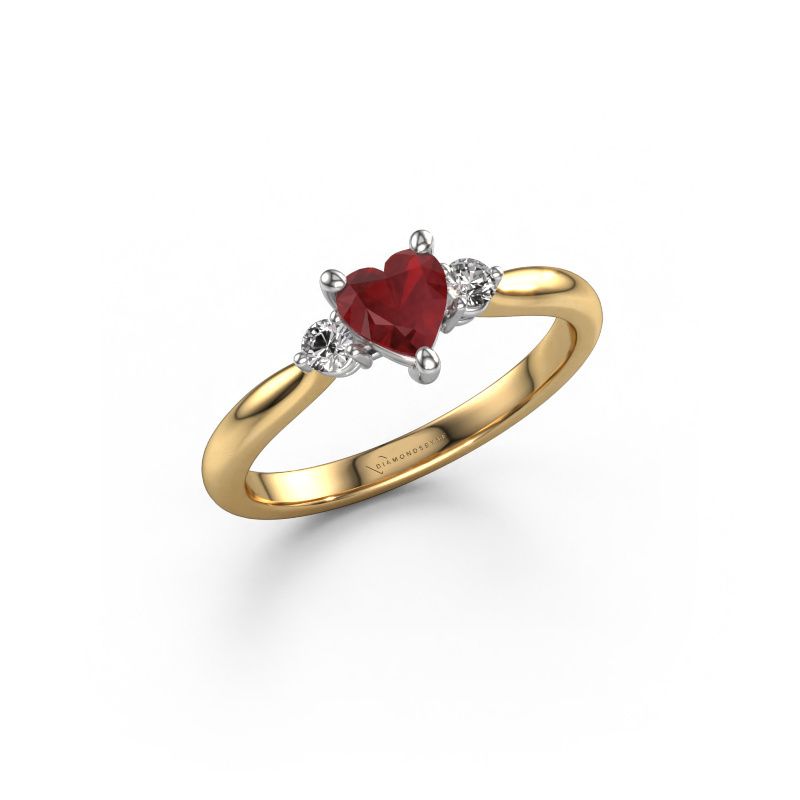 Verlobungsring Lieselot HRT 585 Gold Rubin 5 mm