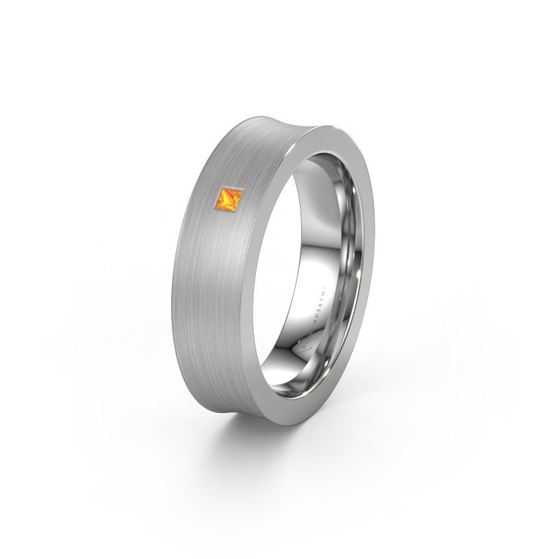 Ehering WH2238L2 585 Weißgold Citrin ±6x2.2 mm