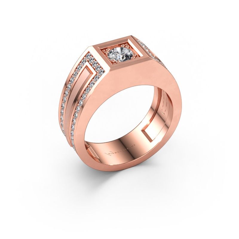 Herrenring Lando 585 Roségold Lab-grown Diamant 1.02 crt