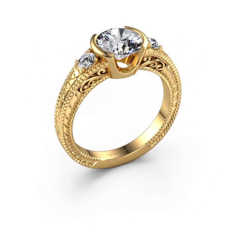 Engagement ring Anamaria 585 gold diamond 1.70 crt