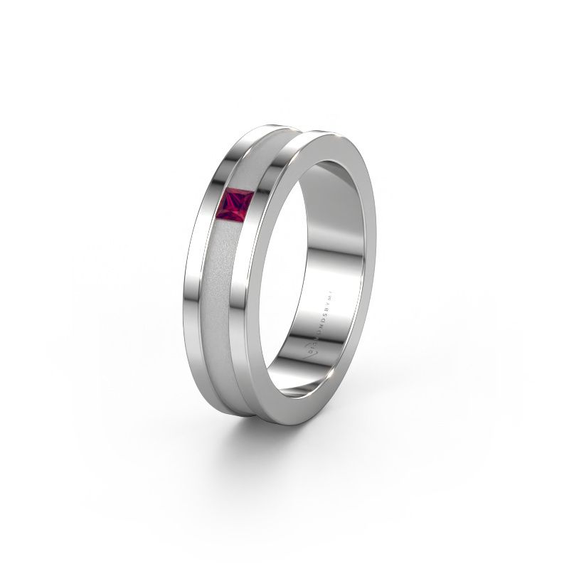 Ehering WH2001L 585 Weißgold Rhodolit ±5 x 2 mm