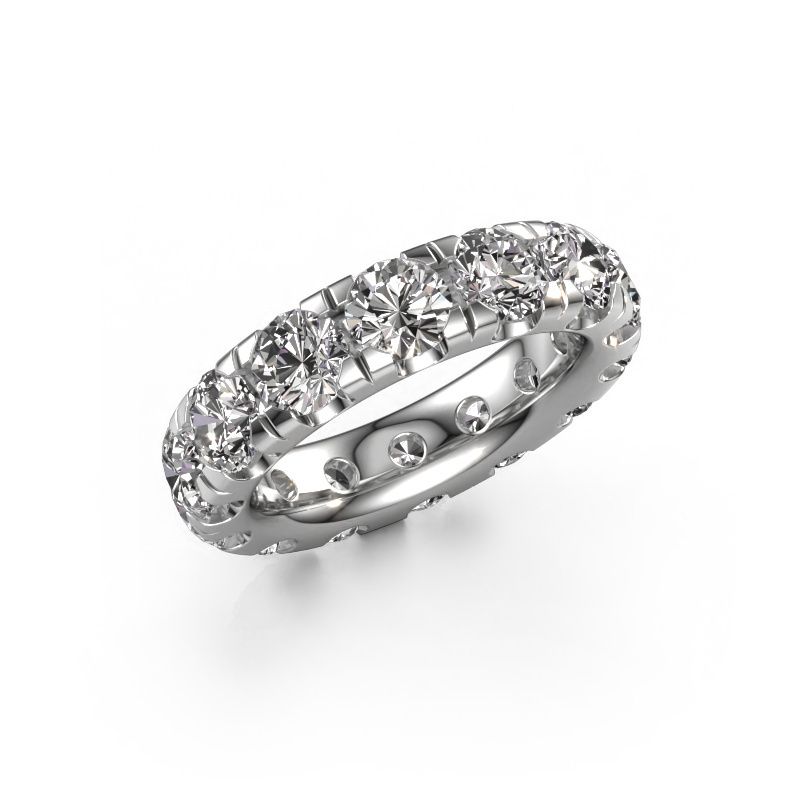 Bague superposable Jackie 4.7 585 or blanc diamant 5.60 crt