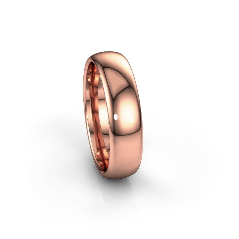 Image of Wedding ring WH0100M36BP<br/>585 rose gold ±6x2 mm