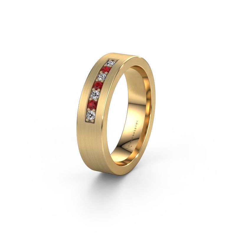 Ehering WH0112L15BM 585 Gold Rubin ±5x2 mm