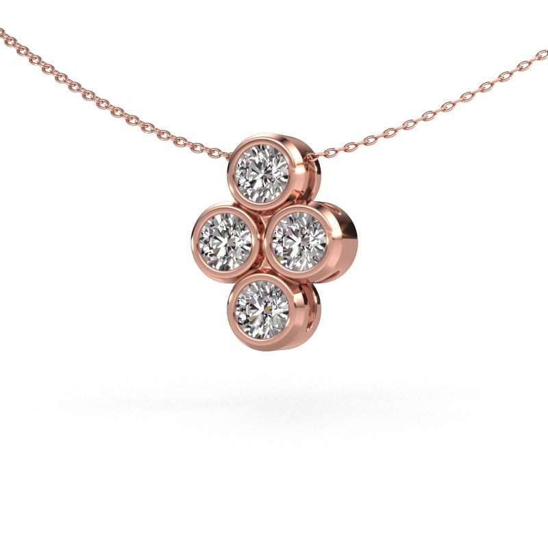 Anhänger Judi 585 Roségold Diamant 1.60 crt