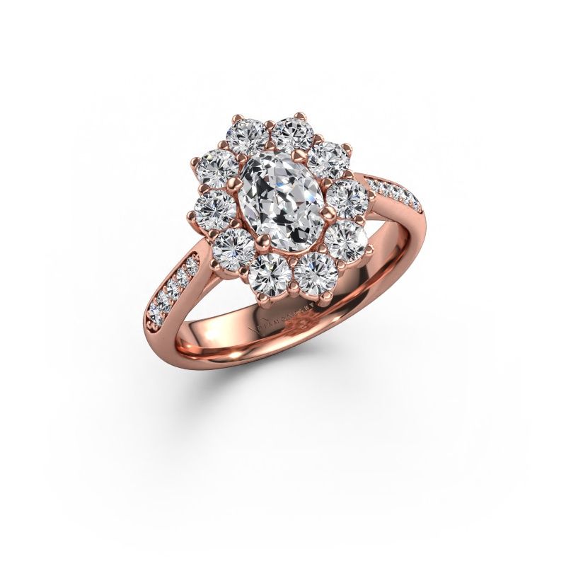 Verlobungsring Leesa 2 585 Roségold Diamant 0.70 crt