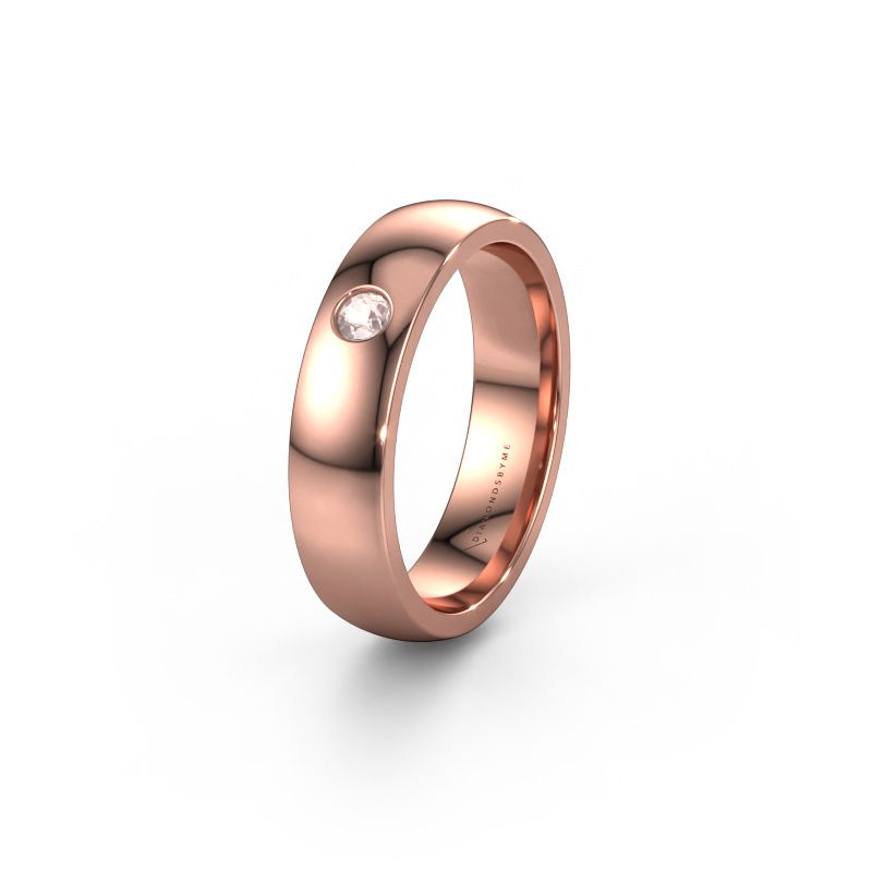 Ehering WH0101L25BP 585 Roségold Morganit Champagner ±5x2 mm